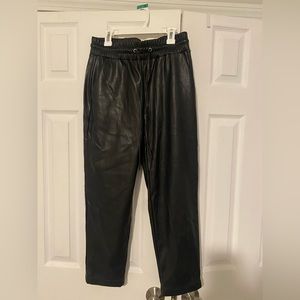 LOFT petite vegan leather pants